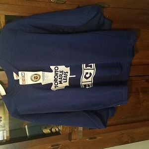 Toronto maple leafs jersey boys large brand new ccm with tags